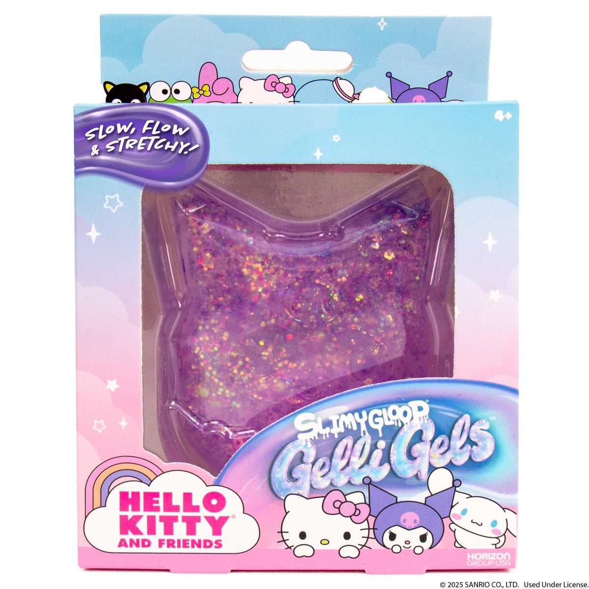 Horizon Group USA Slimygloop Gelli Gels, Patrick Pink