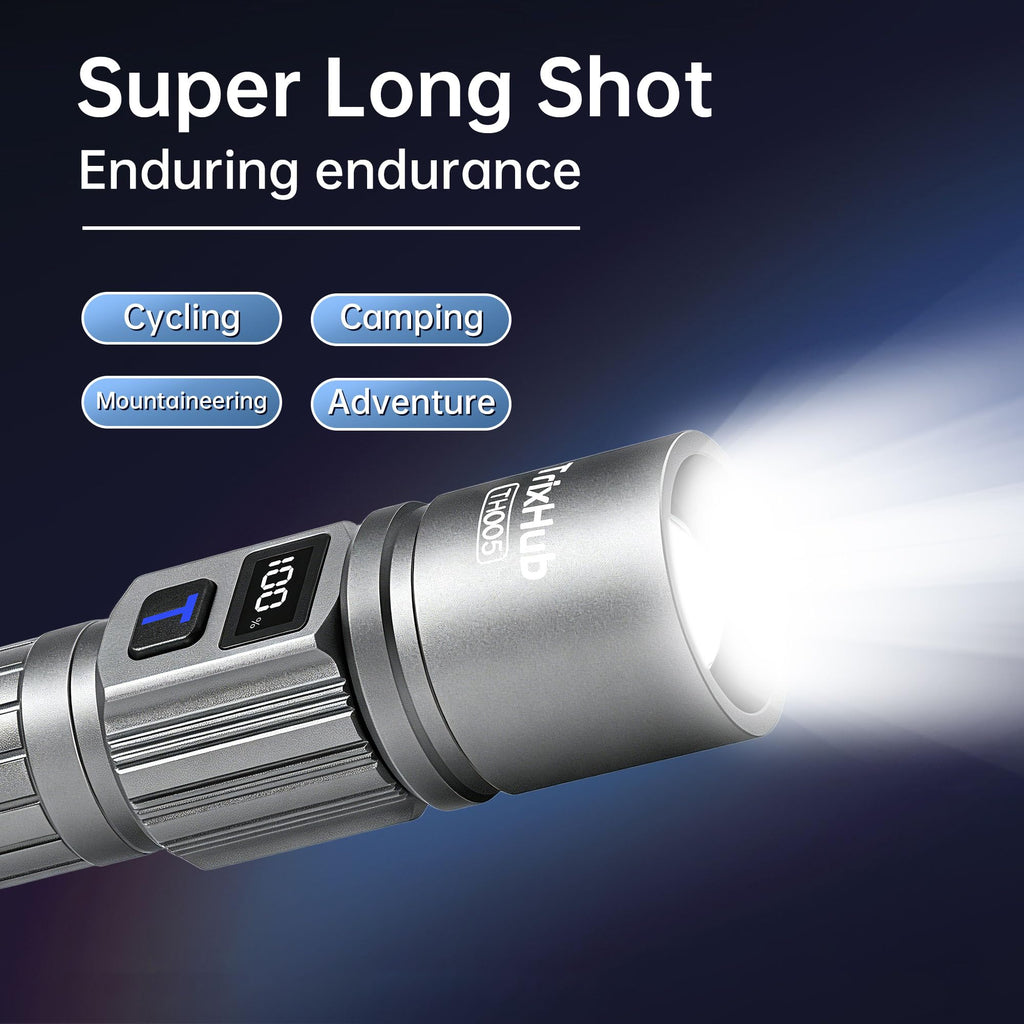 TrixHub Rechargeable Flashlights 3 Pack Super Bright High Lumens Flashlight