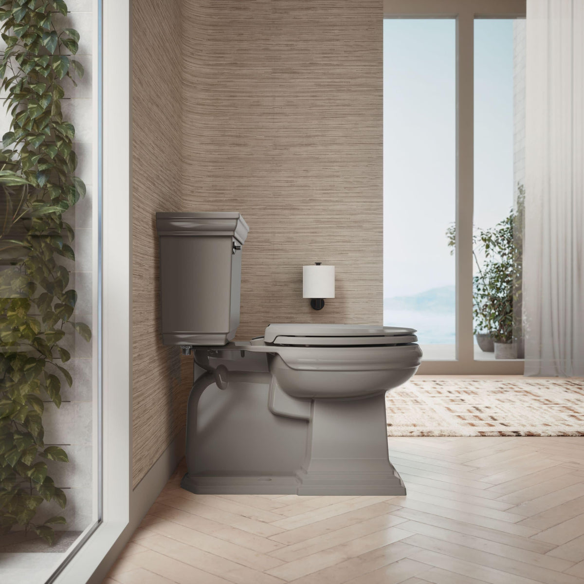 KOHLER CACHET® Nightlight Soft Close Toilet Seat Elongated, ReadyLatch®, Grip-Tight Hardware, White