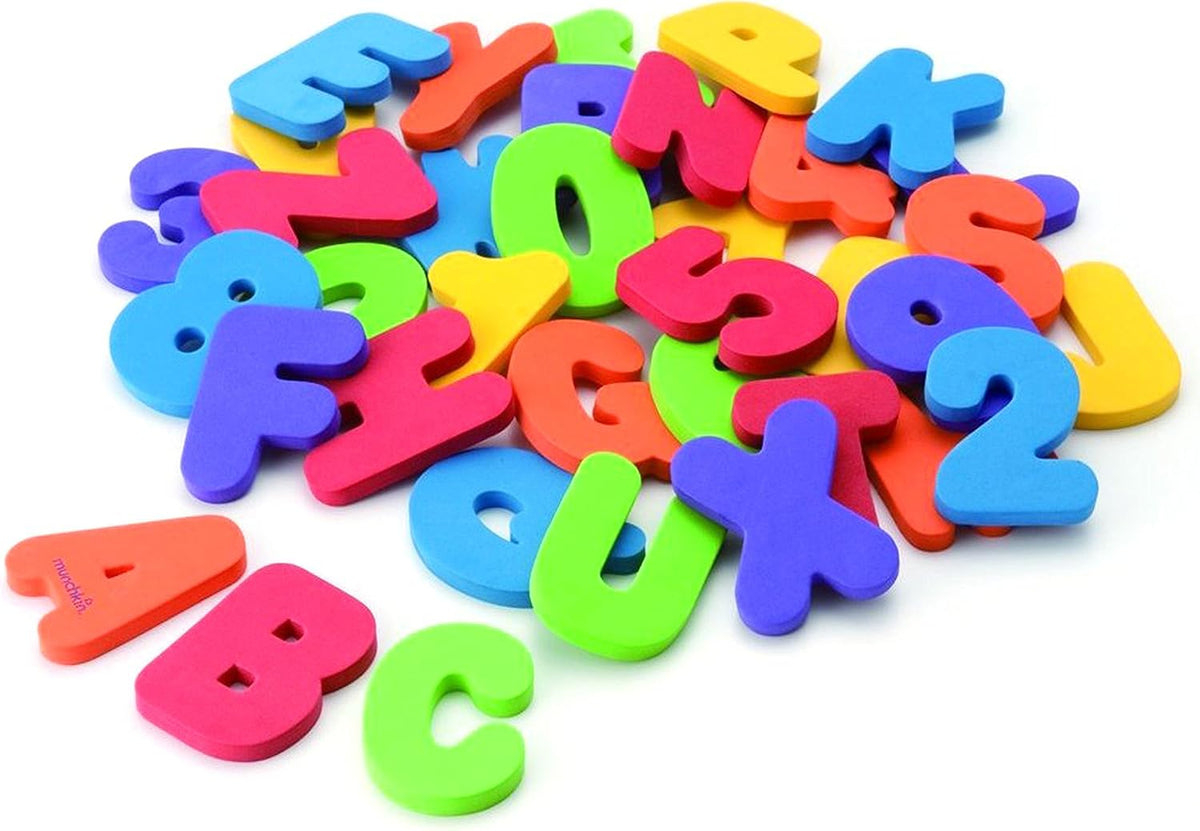 Munchkin® Learn™ Bath Letters and Numbers 36pc Toddler Bath Toy (Pack of 12)