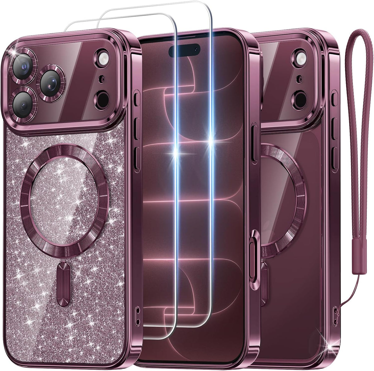 Meifigno for iPhone Air Case 6.5" with 2X Screen Protectors, Ultramarine