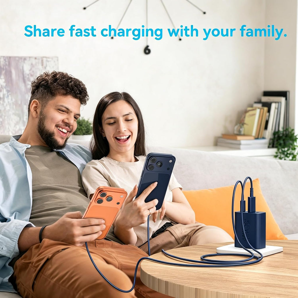 USB C Charger Block Multiple Ports Wall Charger Fast Phone Charging Blocks