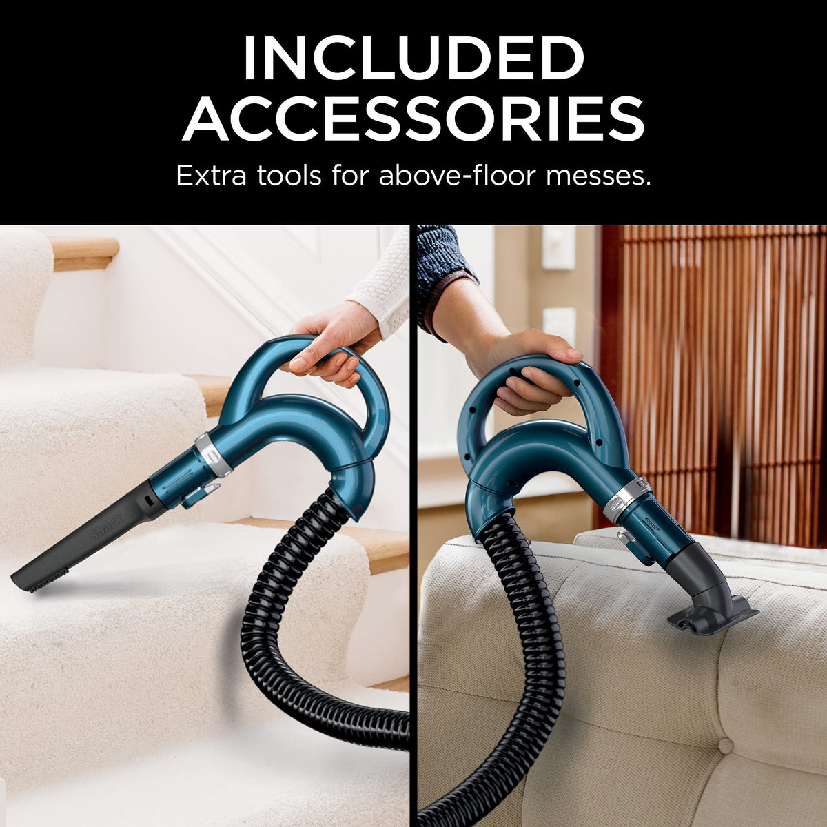 Shark Navigator Lift-Away Vacuum, HEPA, Carpet and Pet Hair, Blue, NV360