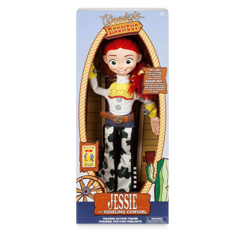 Disney Store Official Sheriff Woody Talking Action Figure from Toy Story, Features Sounds and Phrases from the Movies, Interacts with Other Figures and Toys