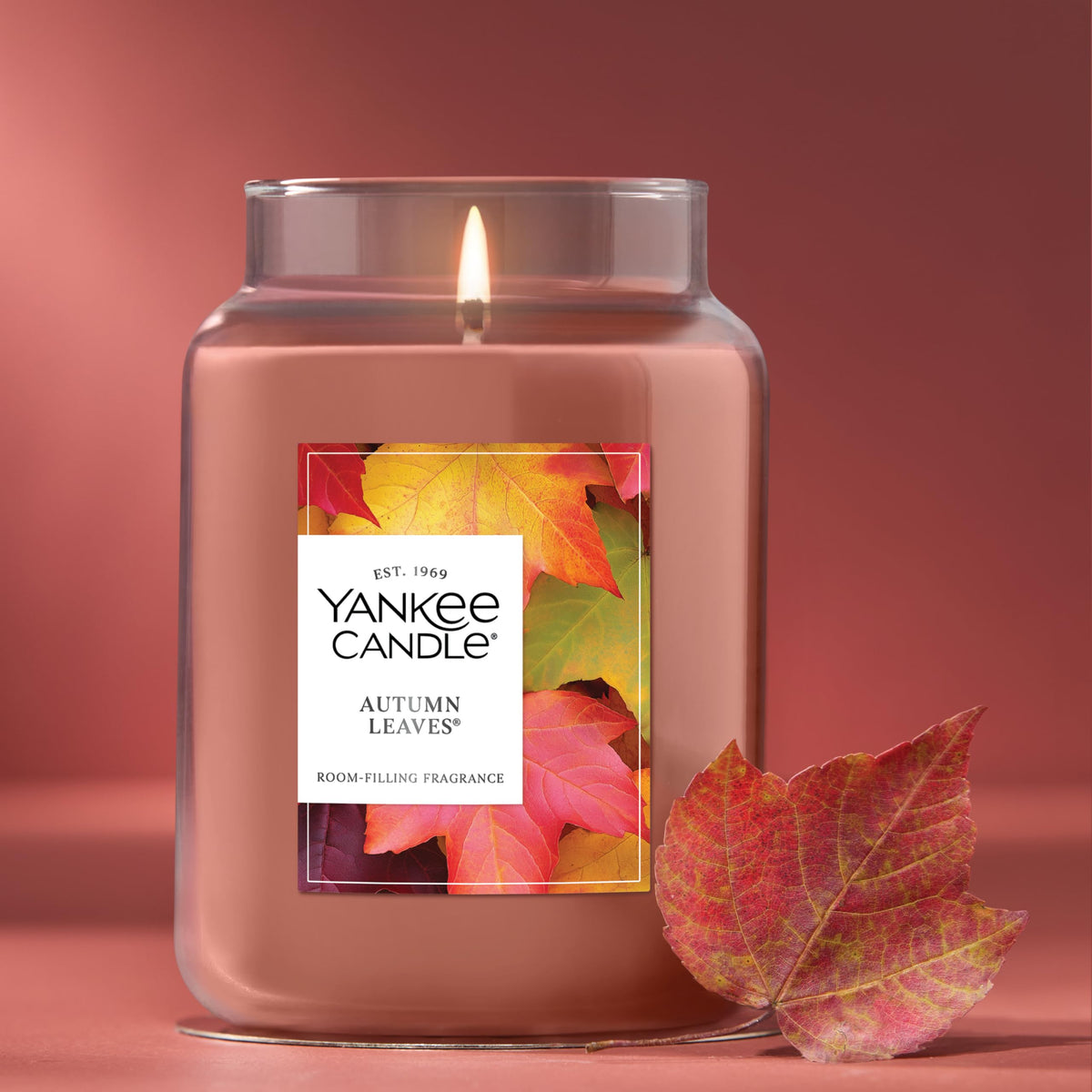 Yankee Candle Spiced Pumpkin Scented Candle, 22oz Large Jar
