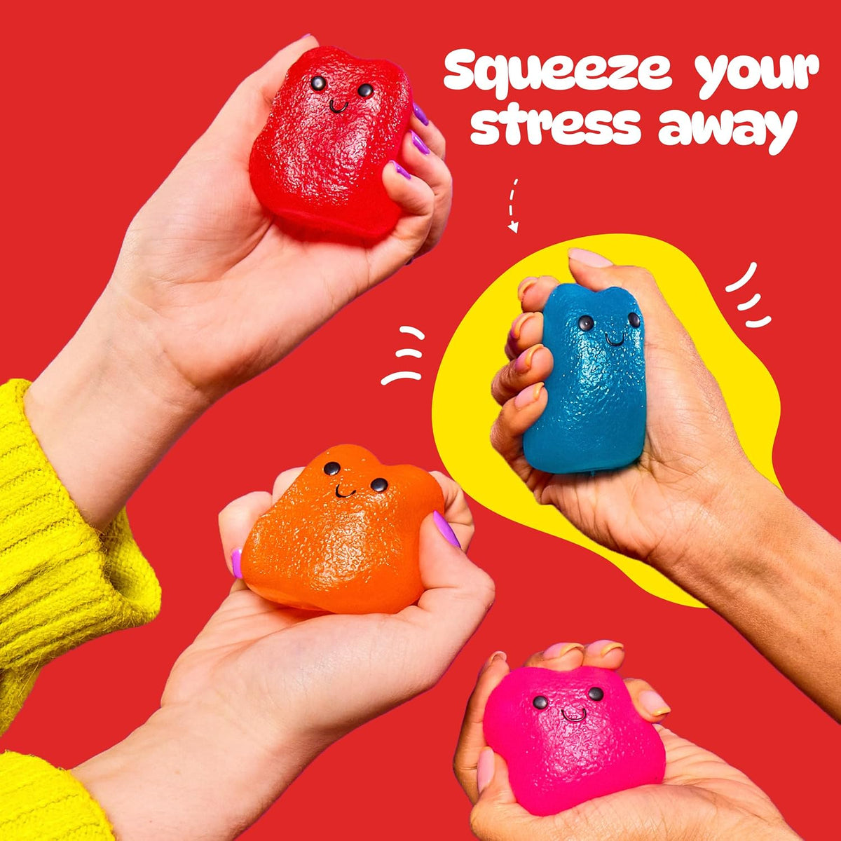 Emotional Support Pals Squishy Nugget by Relatable, Color May Vary, 1-Pack