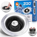 zaa 3 in 1 Kitchen Sink Drain Strainer Stopper Removable Basket Pop-Up