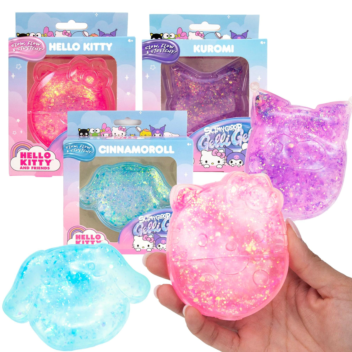 Horizon Group USA Slimygloop Gelli Gels, Patrick Pink