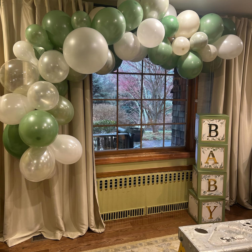 Rose Gold and Black Balloons for Bridal Shower Women Birthday Decorations