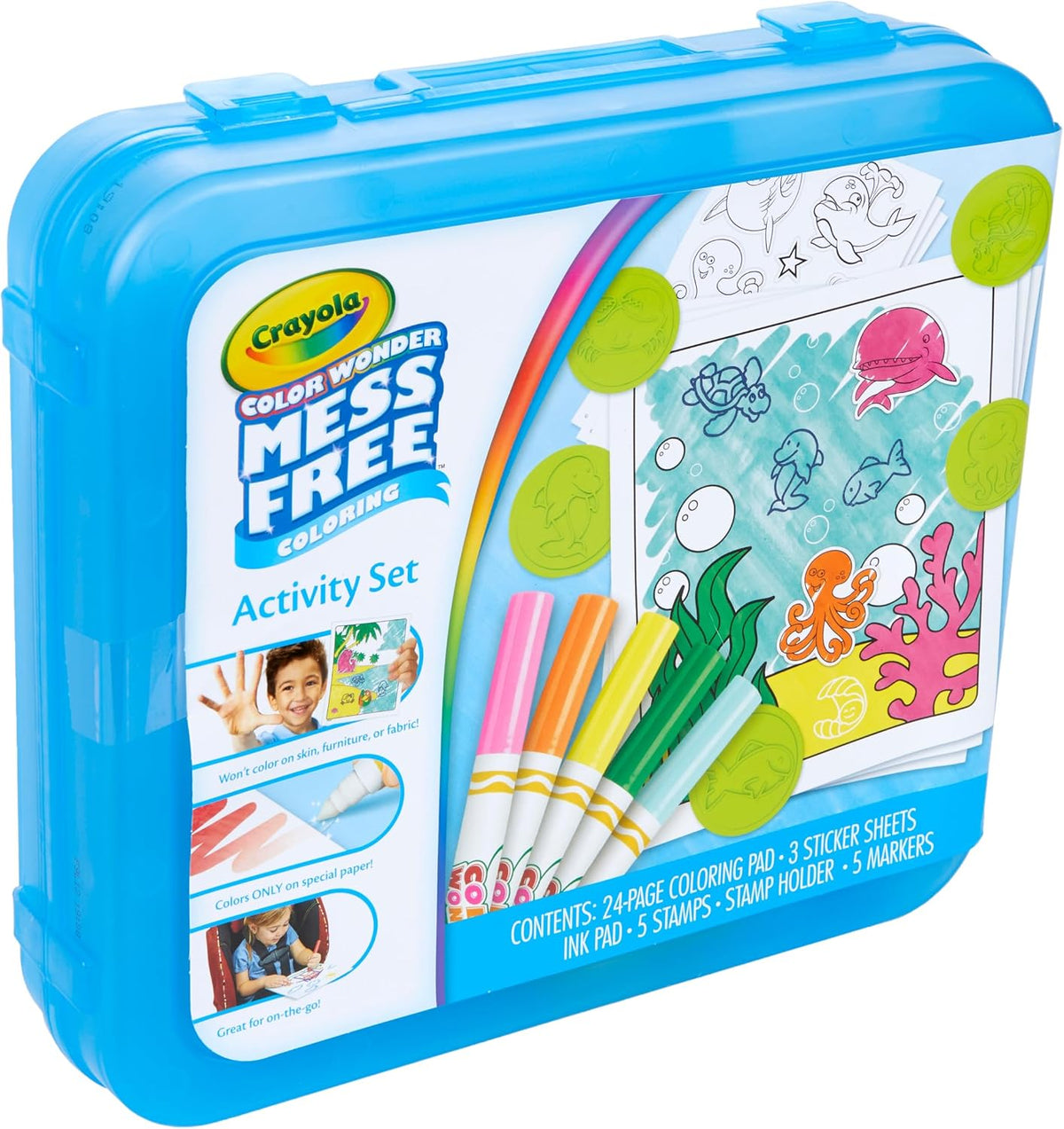 Crayola Color Wonder Mess Free Coloring Activity Set (30+ Pcs)