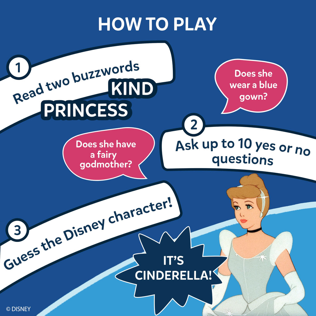 Skillmatics Guess in 10 Card Game Disney Princess – Gift for Preschool Kids