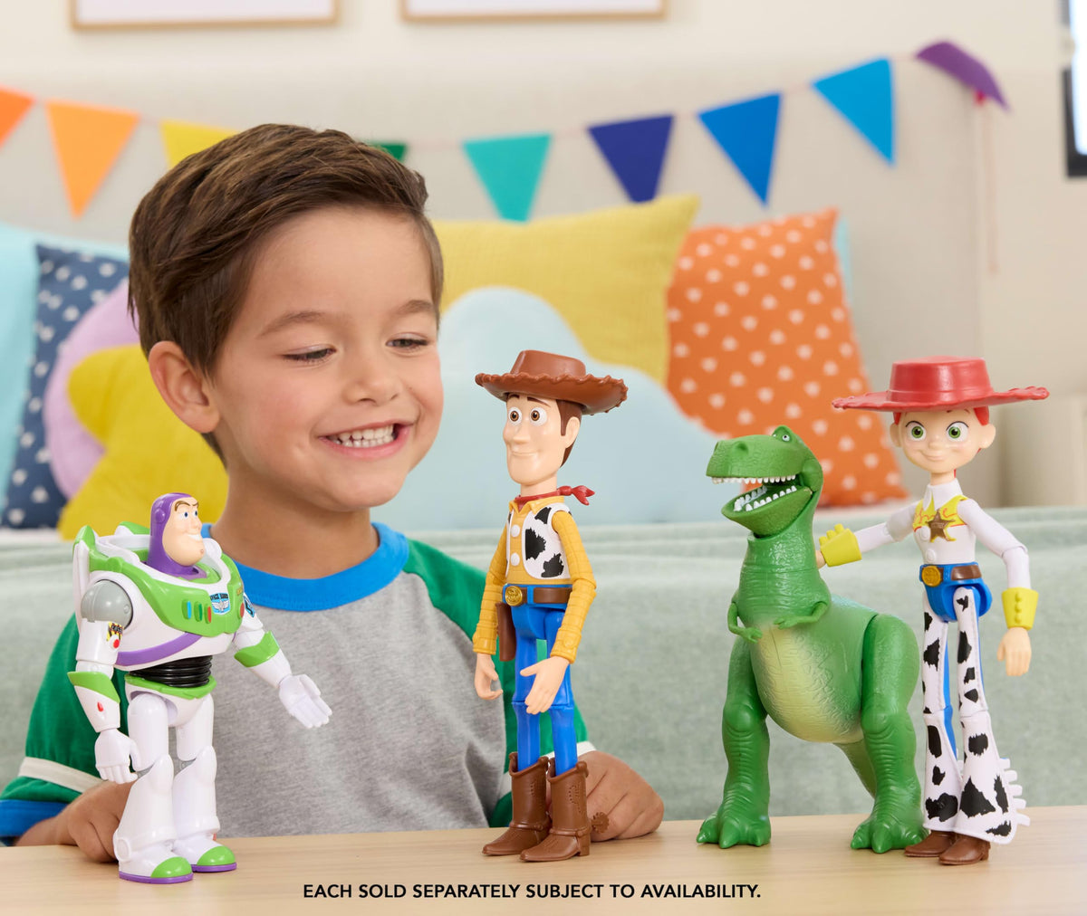 Mattel Disney and Pixar Toy Story 5 Rex Action Figure