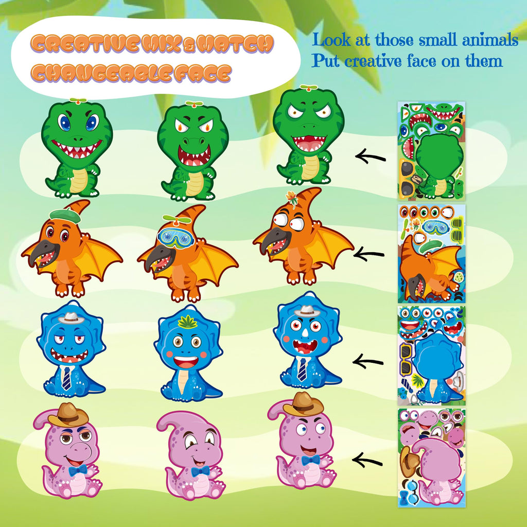 Stickers for Kids Toddler Party Favors Crafts - 48 Sheets