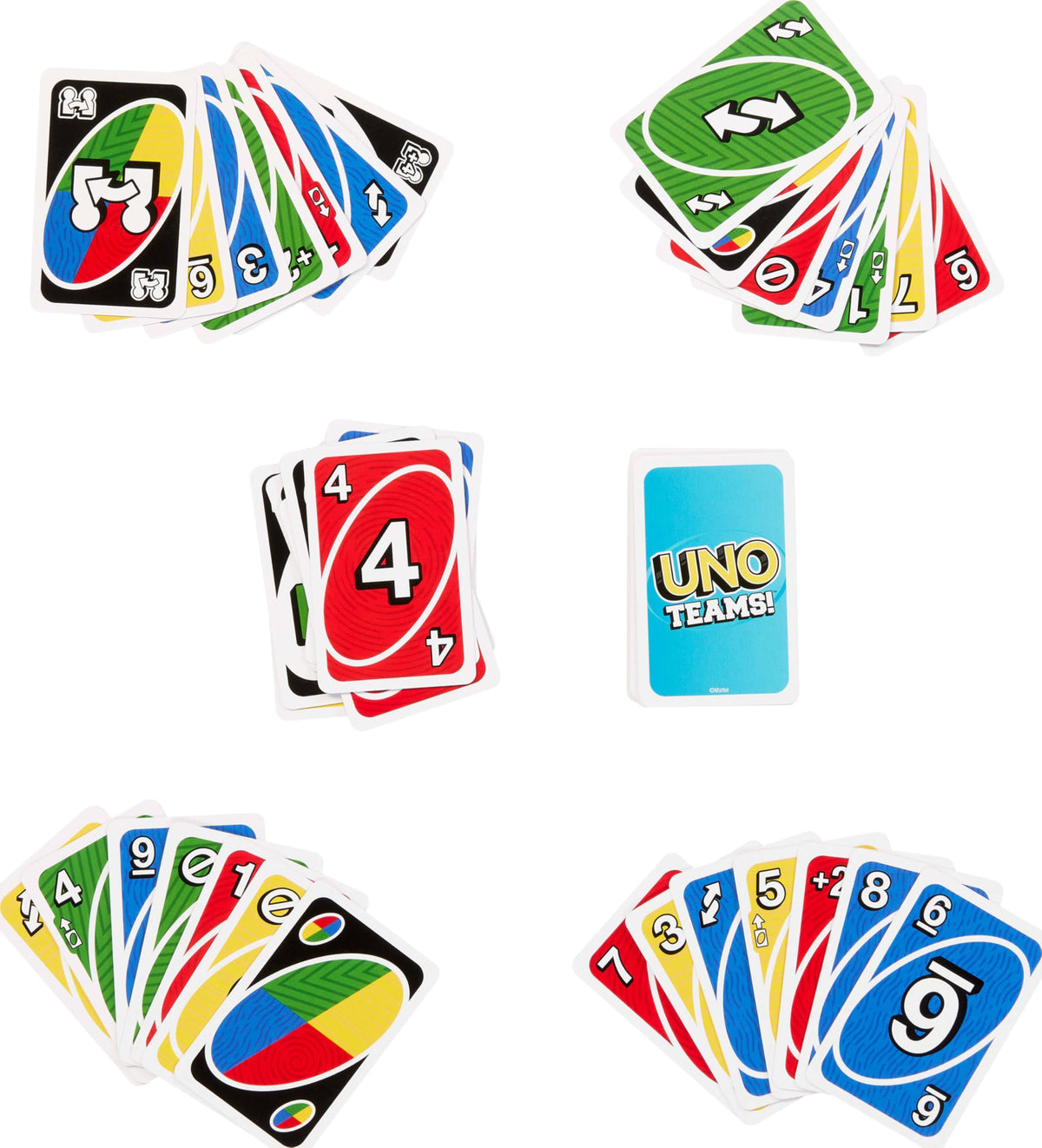 Mattel Games UNO Card Game, Ages 7+, 2-10 Players