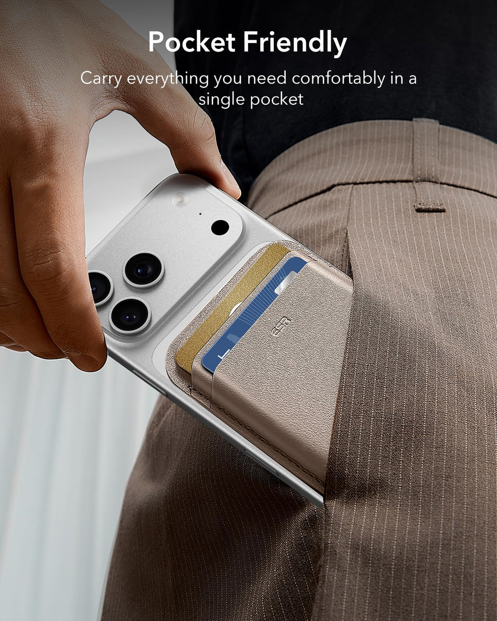 ESR for MagSafe Wallet, 5 Card Holder for Phone Case, RFID Blocking