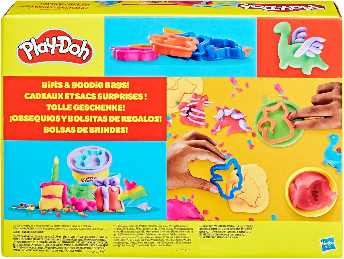 Play-Doh Party Favor Pack, Bulk 24 Pack of Modeling Compound with Cutters, Classroom Supplies for Arts & Crafts, Birthday Gifts & Prize Toys for Kids, Ages 3+ (Amazon Exclusive)