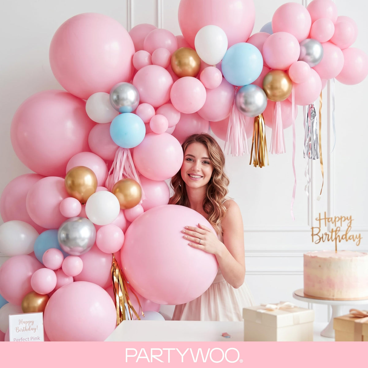 PartyWoo Lavender Balloons 127pcs Light Pastel Purple Lilac Different Sizes