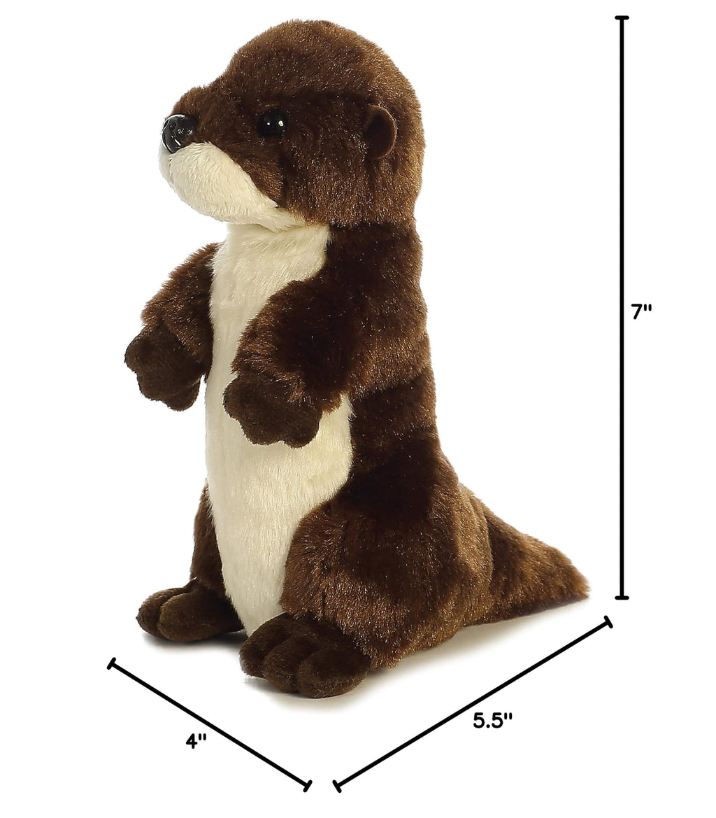 Aurora Mini Flopsie 8" Ginger Cat Adorable Stuffed Animal