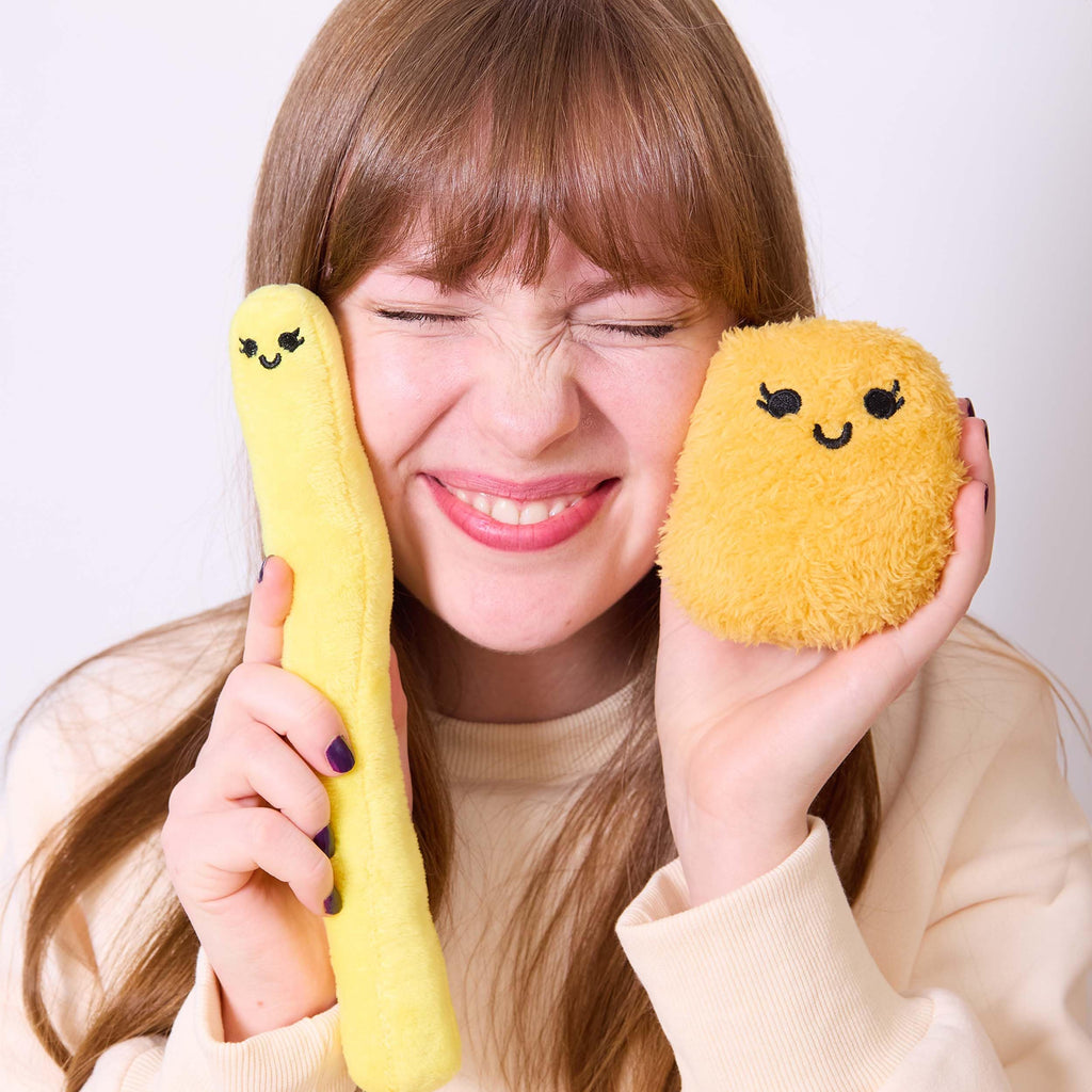 Emotional Support Dino Nuggies, Cuddly Dinosaur Toys by Relatable