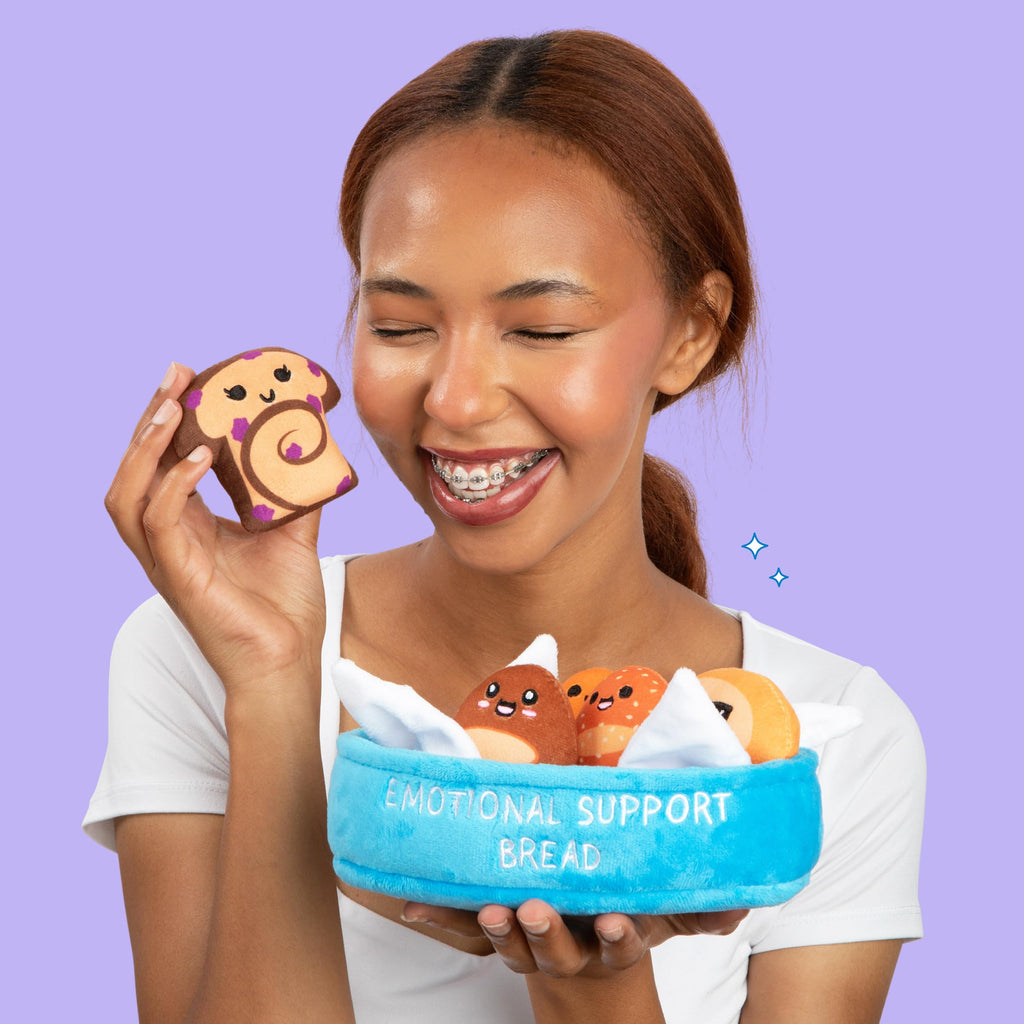 Emotional Support Dino Nuggies, Cuddly Dinosaur Toys by Relatable
