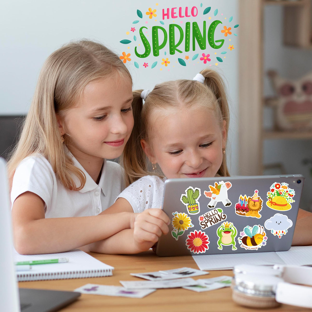 OHOME Fall Stickers | 100 PCS Thanksgiving Stickers for Kids - Vinyl Thanksgiving Games Toys Gifts Activities Essentials Party Favors Supplies - Friendsgiving Crafts Bulk for Classroom Home