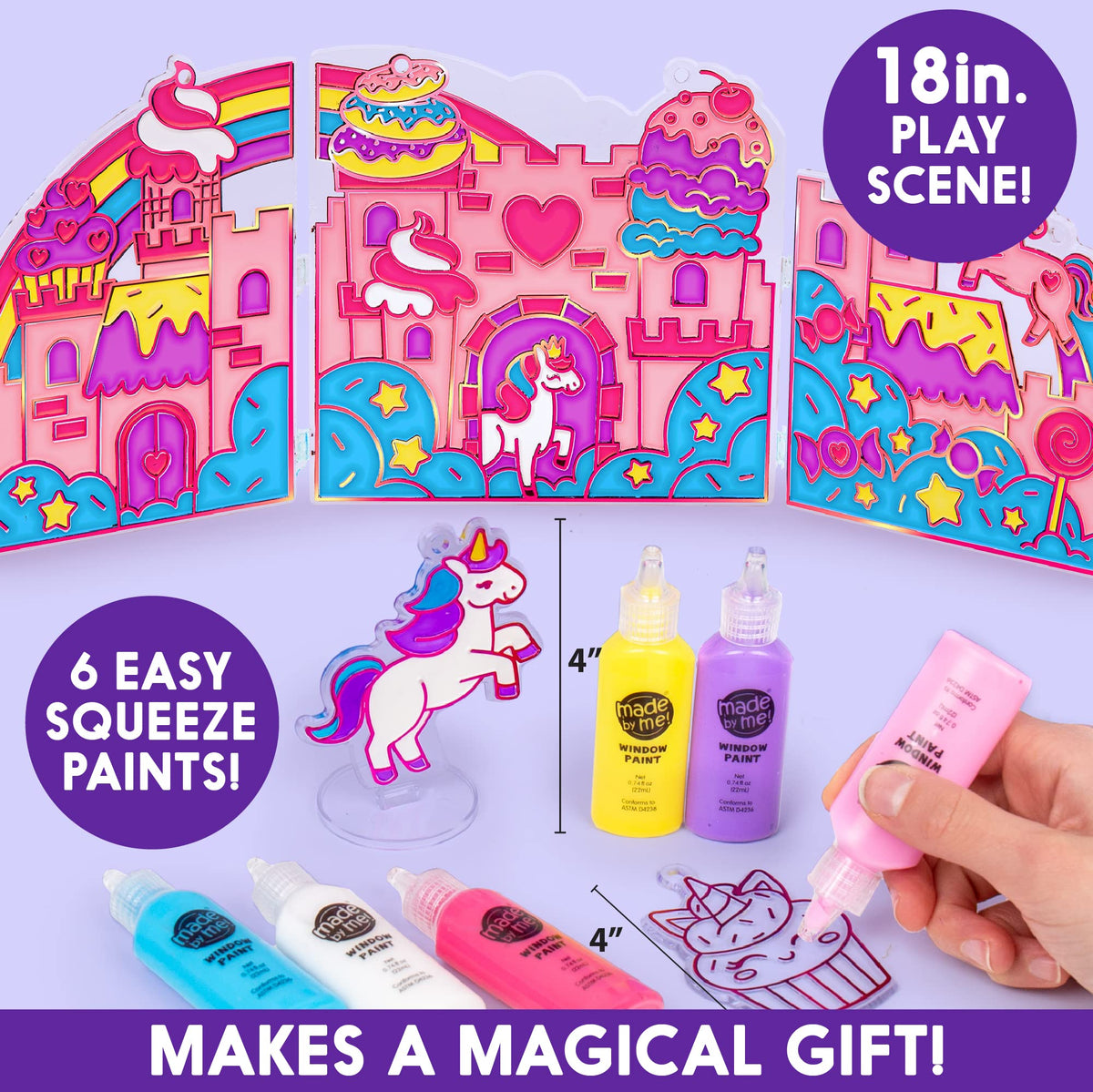 Made By Me Create Your Own Window Art Kit, Halloween Suncatchers