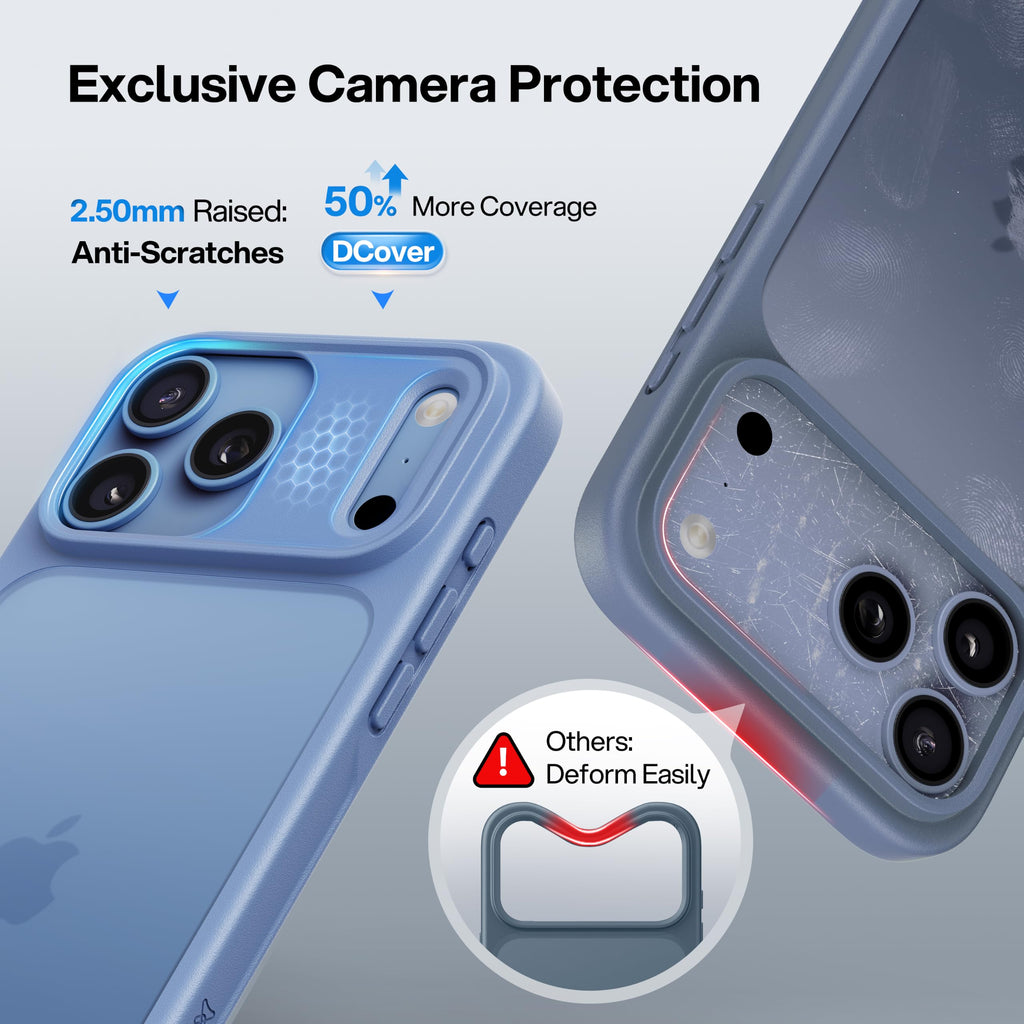 CASEKOO for iPhone 16 Smooth Crystal Clear Case, Patented Anti-Yellow