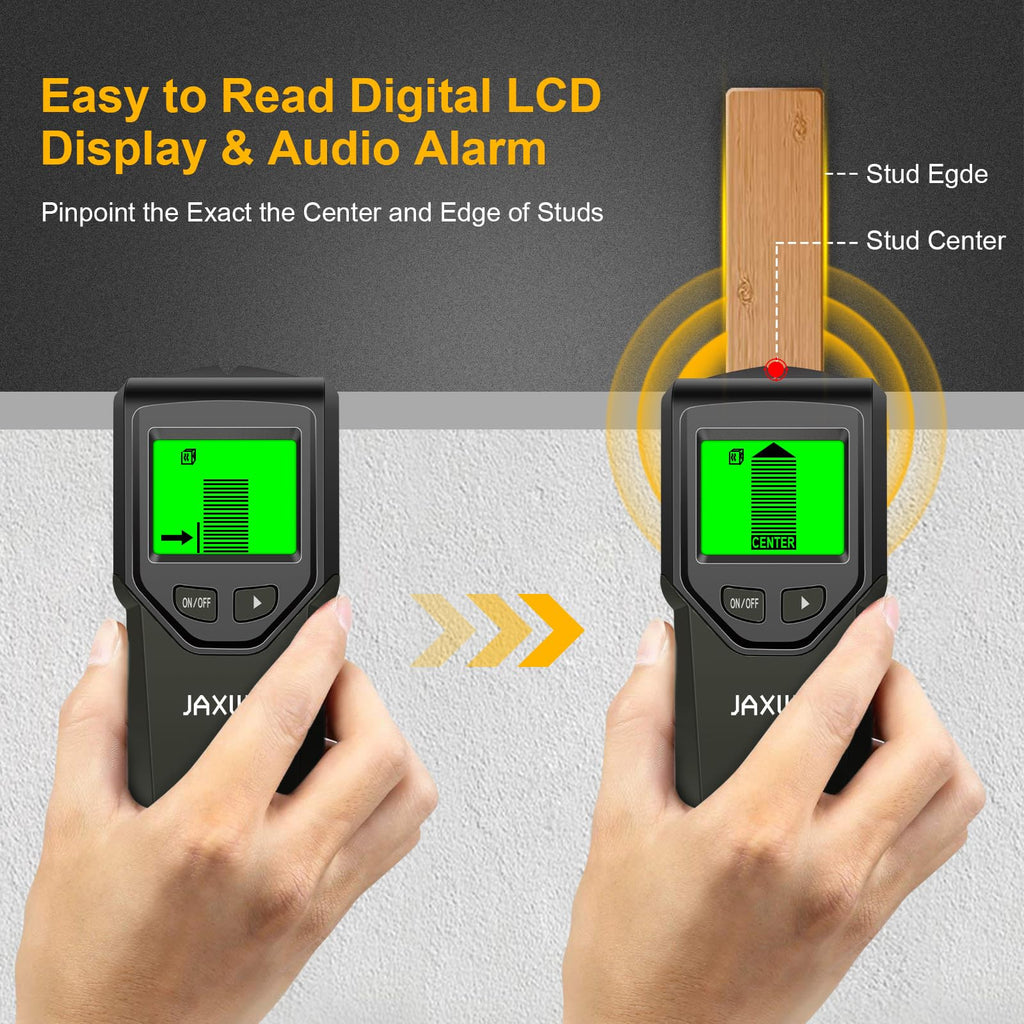 Stud Finder, Upgranded Wood and Metal Stud Detector, Live Wire Detection