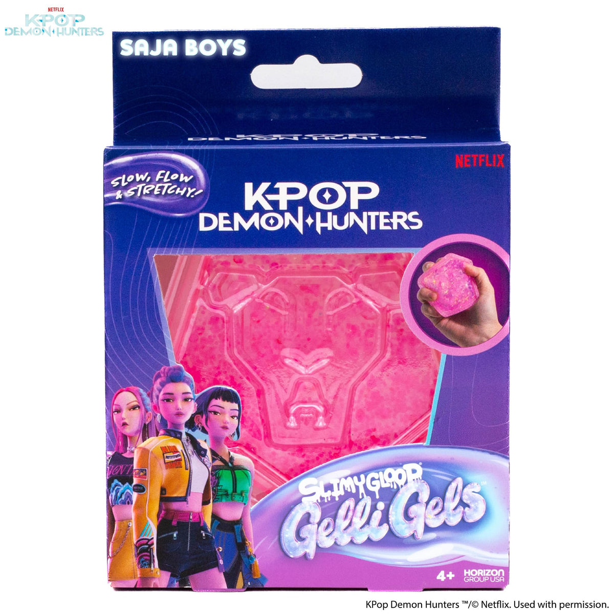 Horizon Group USA Slimygloop Gelli Gels, Patrick Pink