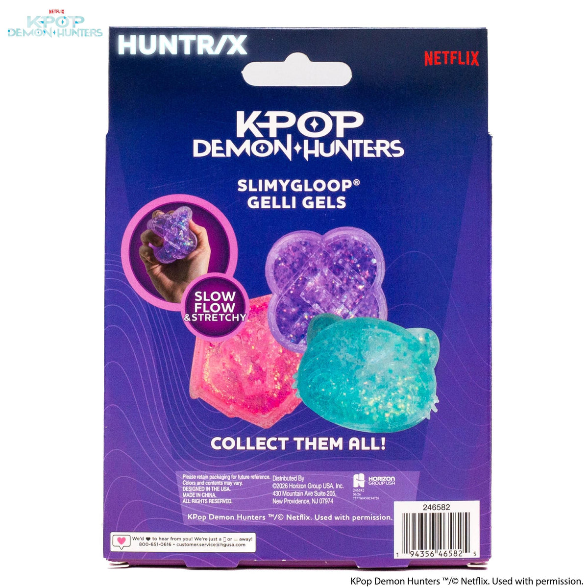 Horizon Group USA Slimygloop Gelli Gels, Patrick Pink