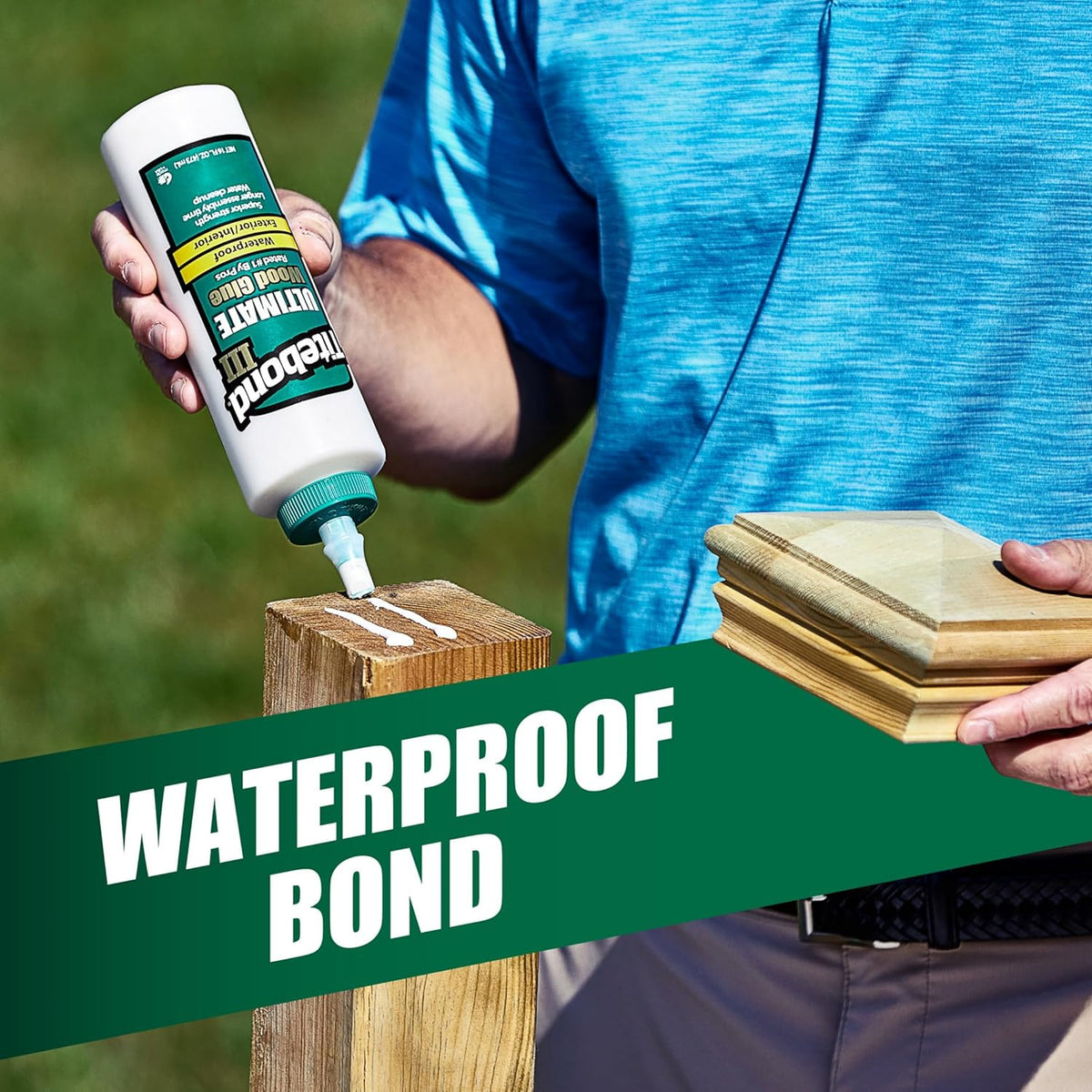 Titebond III Ultimate Wood Glue 4 Oz. – Woodworking Adhesive, Waterproof – 1412