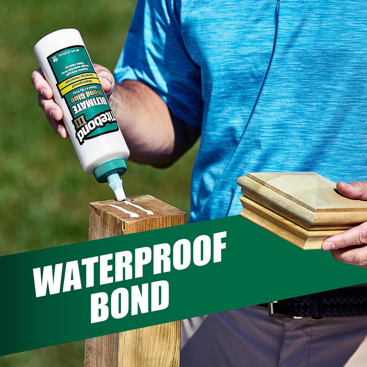 Titebond III Ultimate Wood Glue 4 Oz. – Woodworking Adhesive, Waterproof – 1412