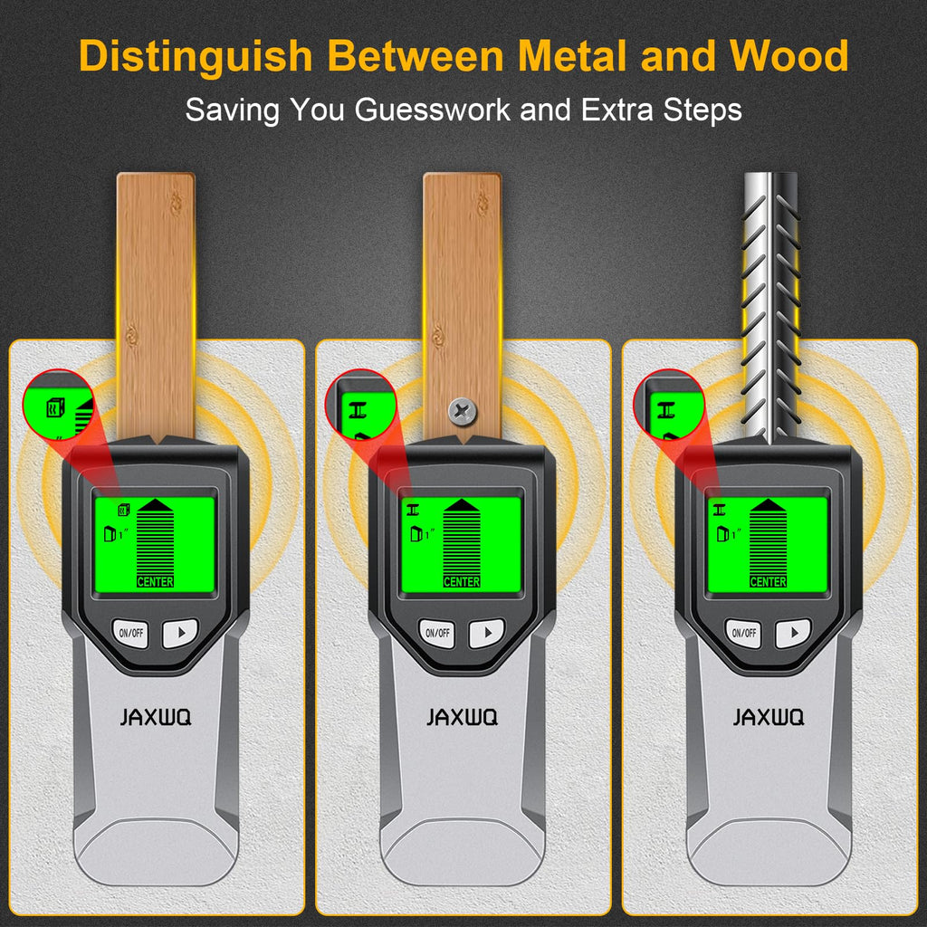 Stud Finder, Upgranded Wood and Metal Stud Detector, Live Wire Detection