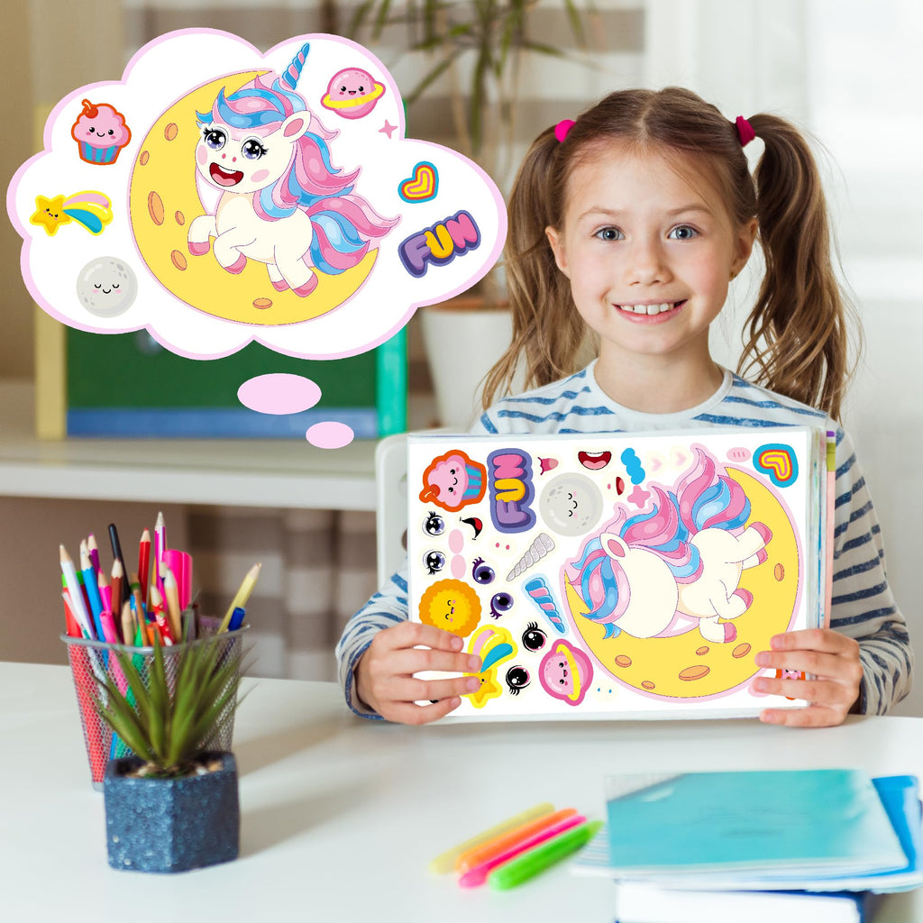 Stickers for Kids Toddler Party Favors Crafts - 48 Sheets