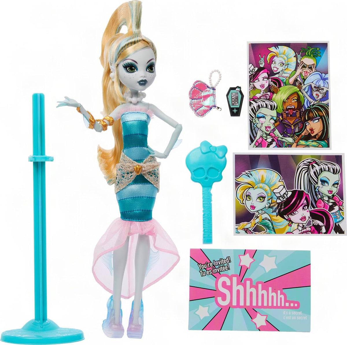 Monster High Dawn of the Dance Lagoona Blue Reproduction Doll