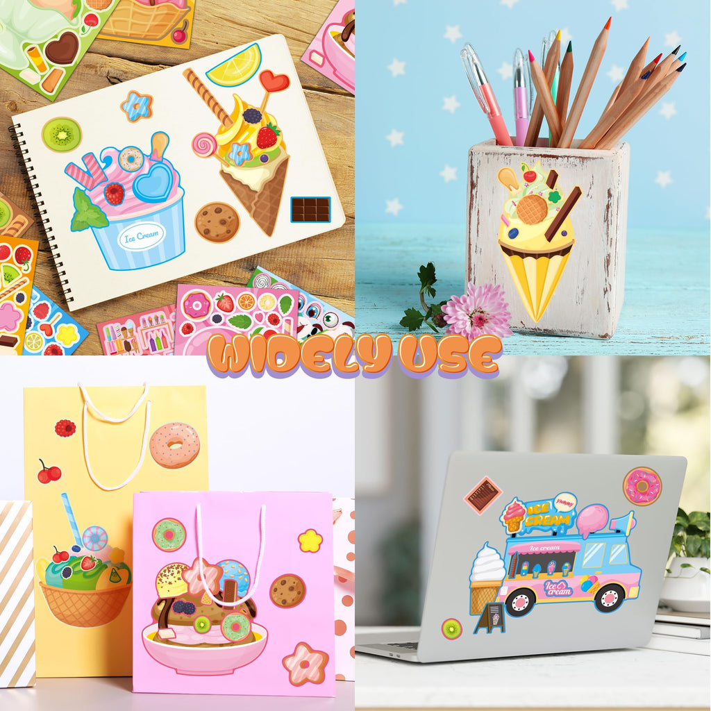 Stickers for Kids Toddler Party Favors Crafts - 48 Sheets