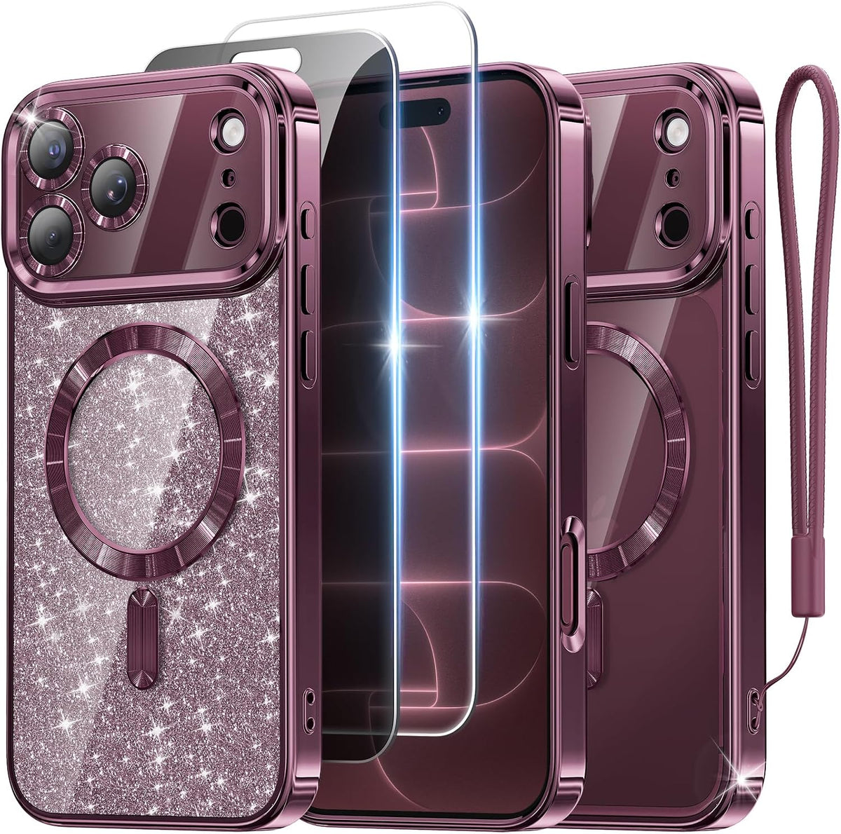 Meifigno for iPhone Air Case 6.5" with 2X Screen Protectors, Ultramarine