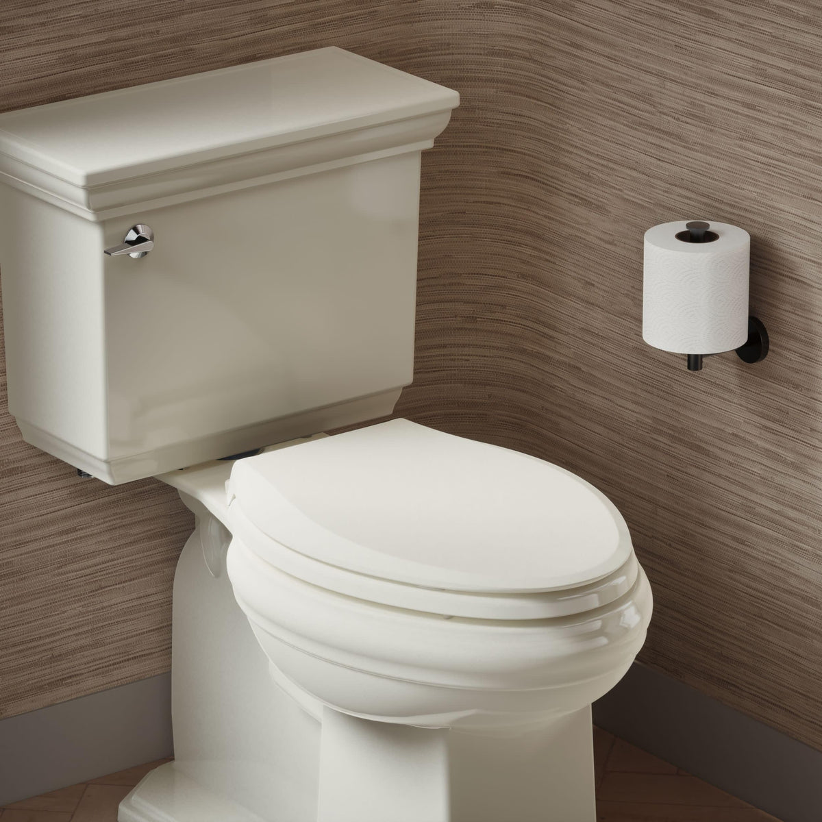 KOHLER CACHET® Nightlight Soft Close Toilet Seat Elongated, ReadyLatch®, Grip-Tight Hardware, White