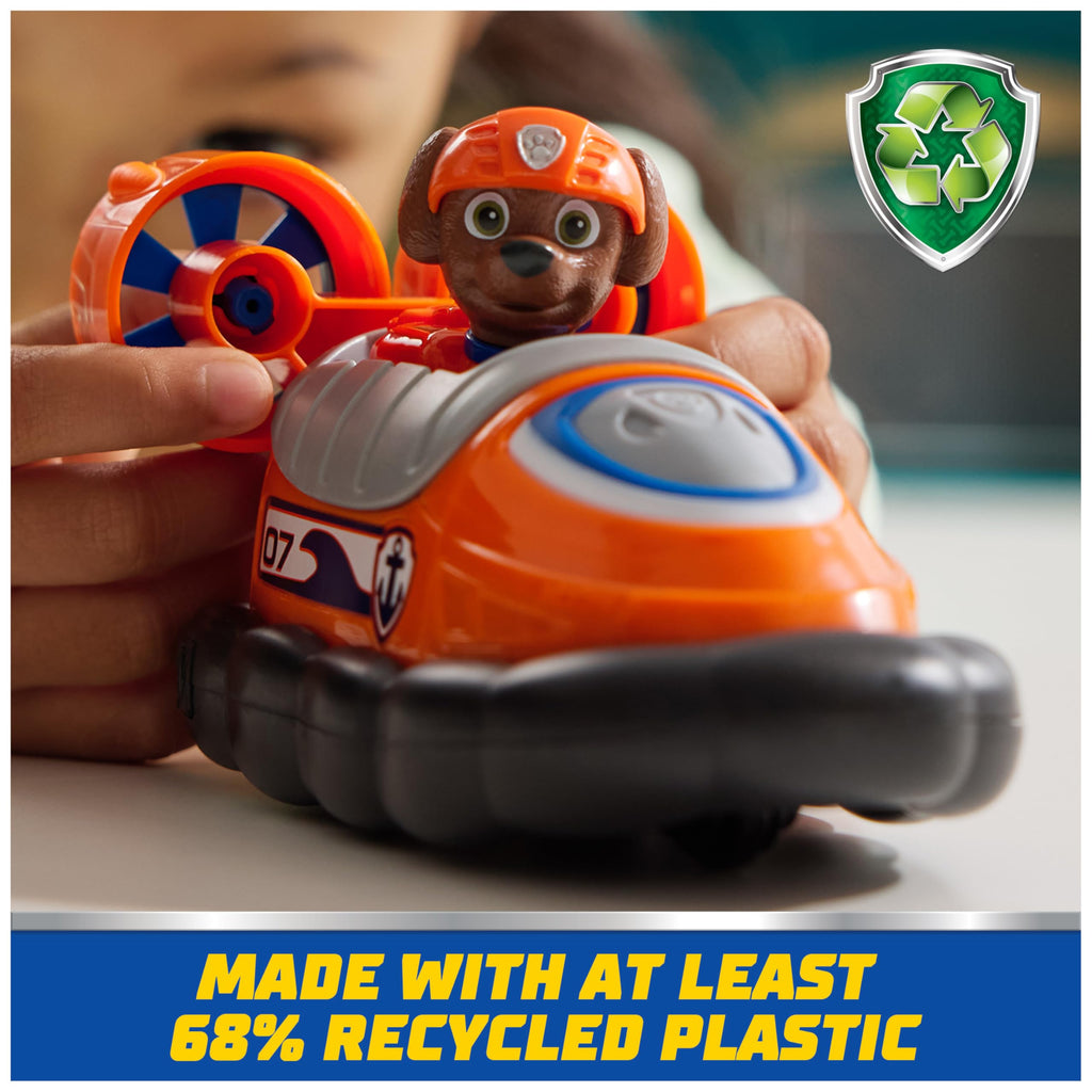 Paw Patrol, Rubble’s Bulldozer Toy Truck with Collectible Action Figure