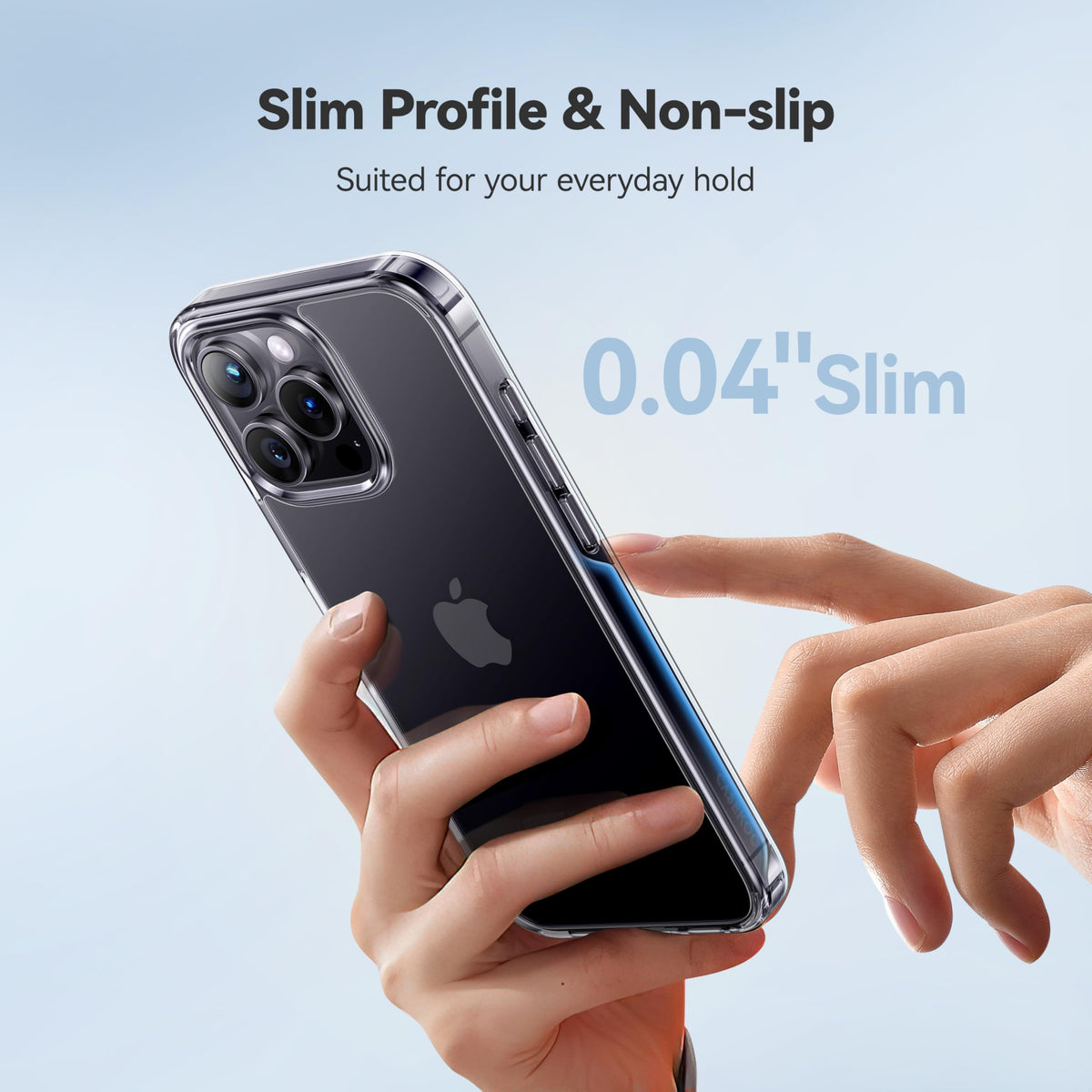 CASEKOO for iPhone 16 Smooth Crystal Clear Case, Patented Anti-Yellow