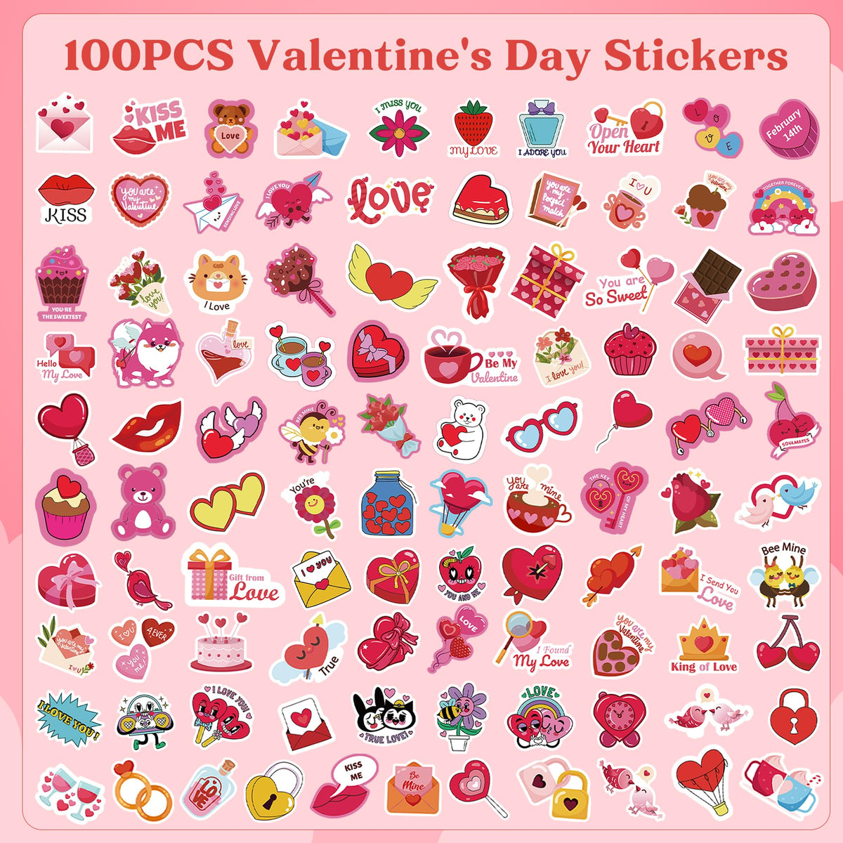 OHOME Fall Stickers | 100 PCS Thanksgiving Stickers for Kids - Vinyl Thanksgiving Games Toys Gifts Activities Essentials Party Favors Supplies - Friendsgiving Crafts Bulk for Classroom Home