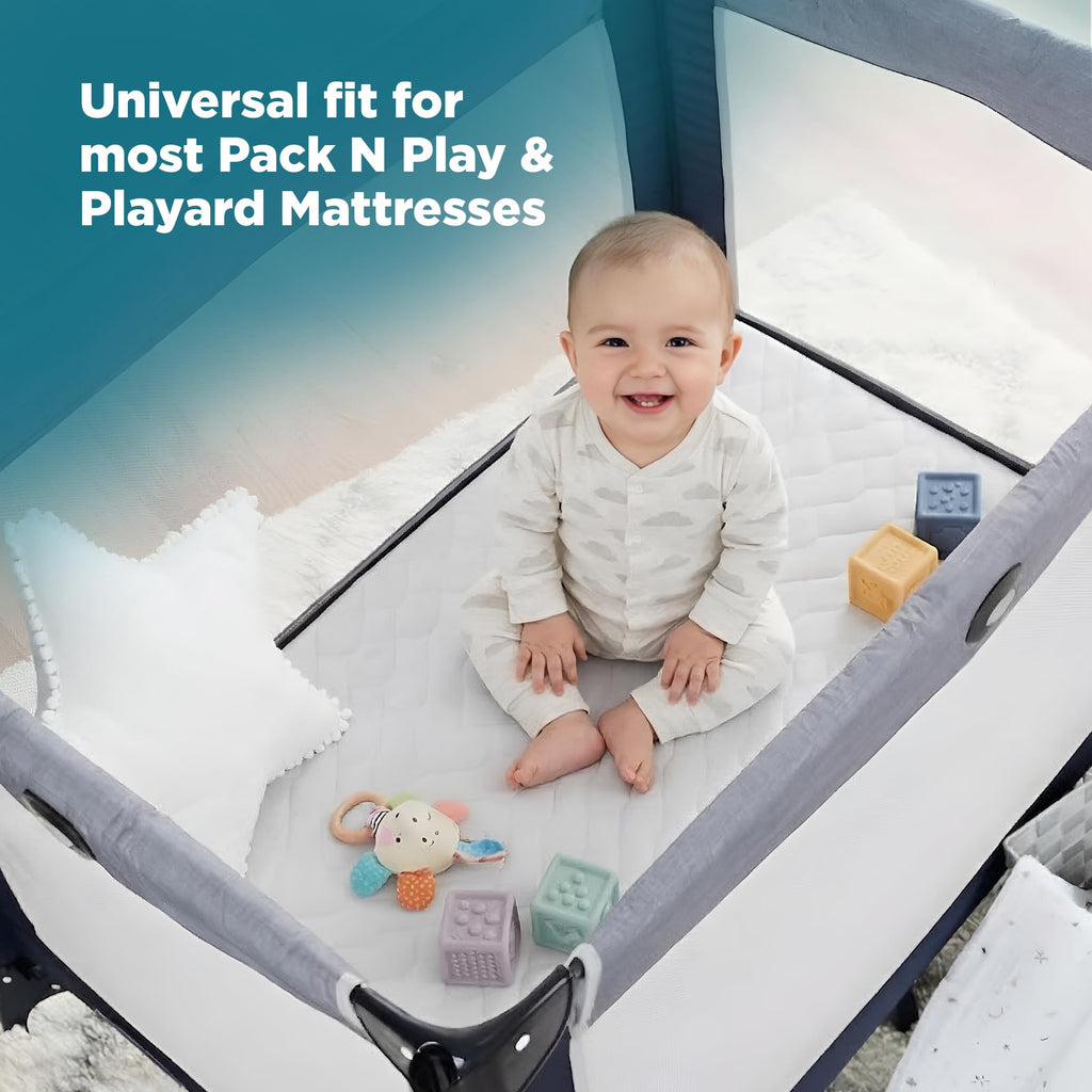 PlushDeluxe Bamboo Waterproof Mattress Protector, King Size, Ultra Soft