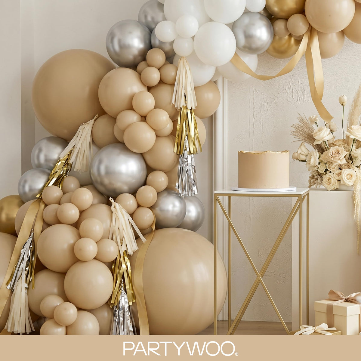 PartyWoo Baby Pink Balloons 152pcs Pastel Pale Light Pink Different Sizes