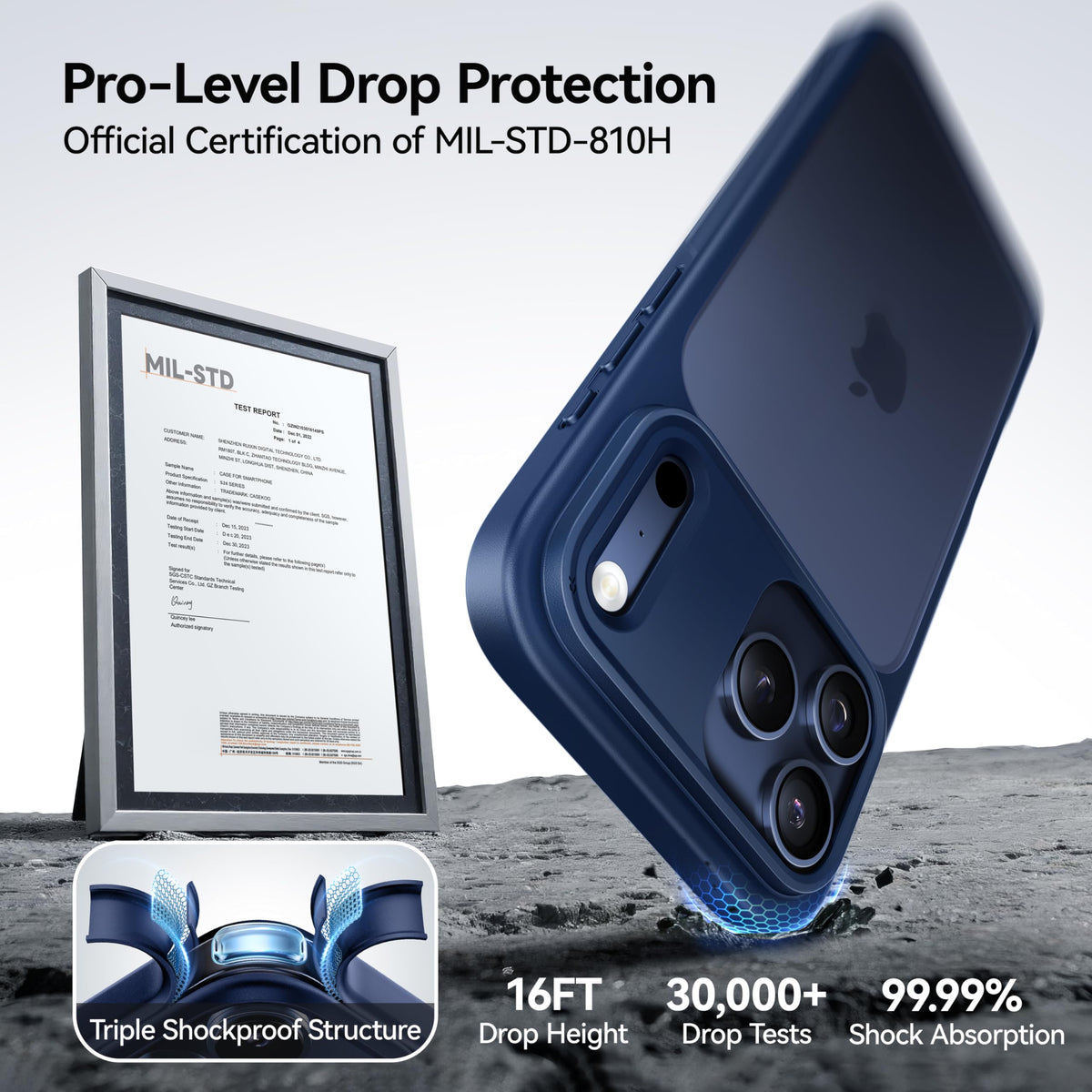 CASEKOO for iPhone 16 Smooth Crystal Clear Case, Patented Anti-Yellow