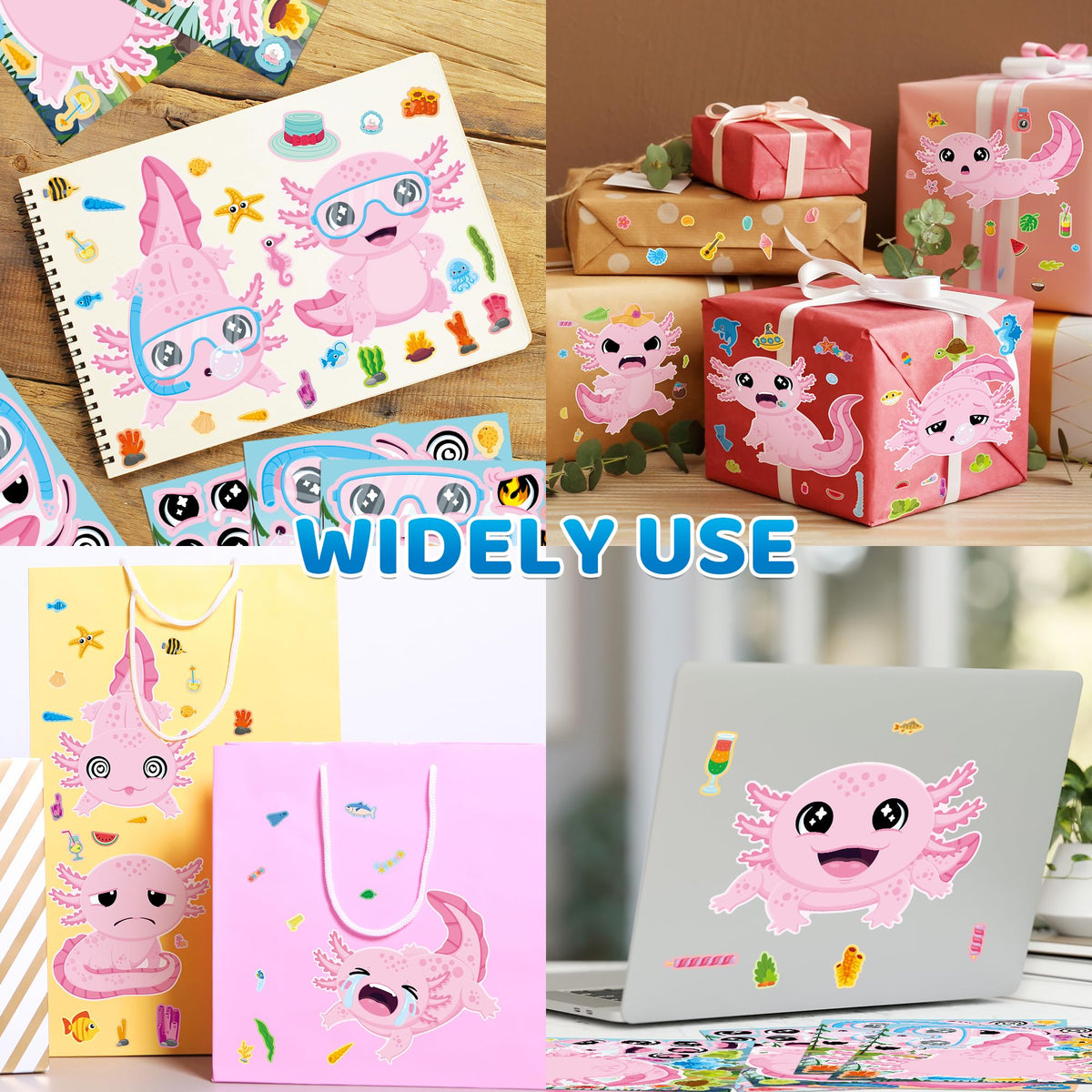 Stickers for Kids Toddler Party Favors Crafts - 48 Sheets