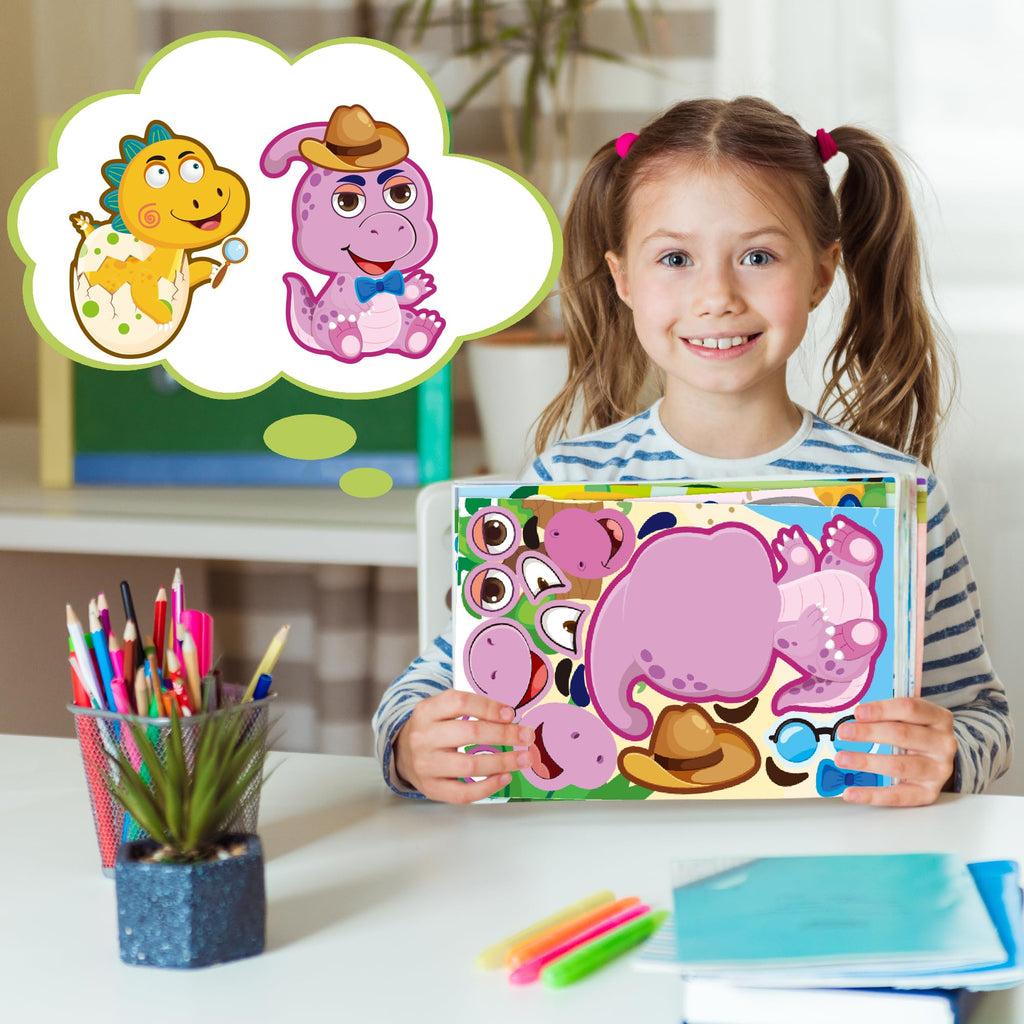 Stickers for Kids Toddler Party Favors Crafts - 48 Sheets