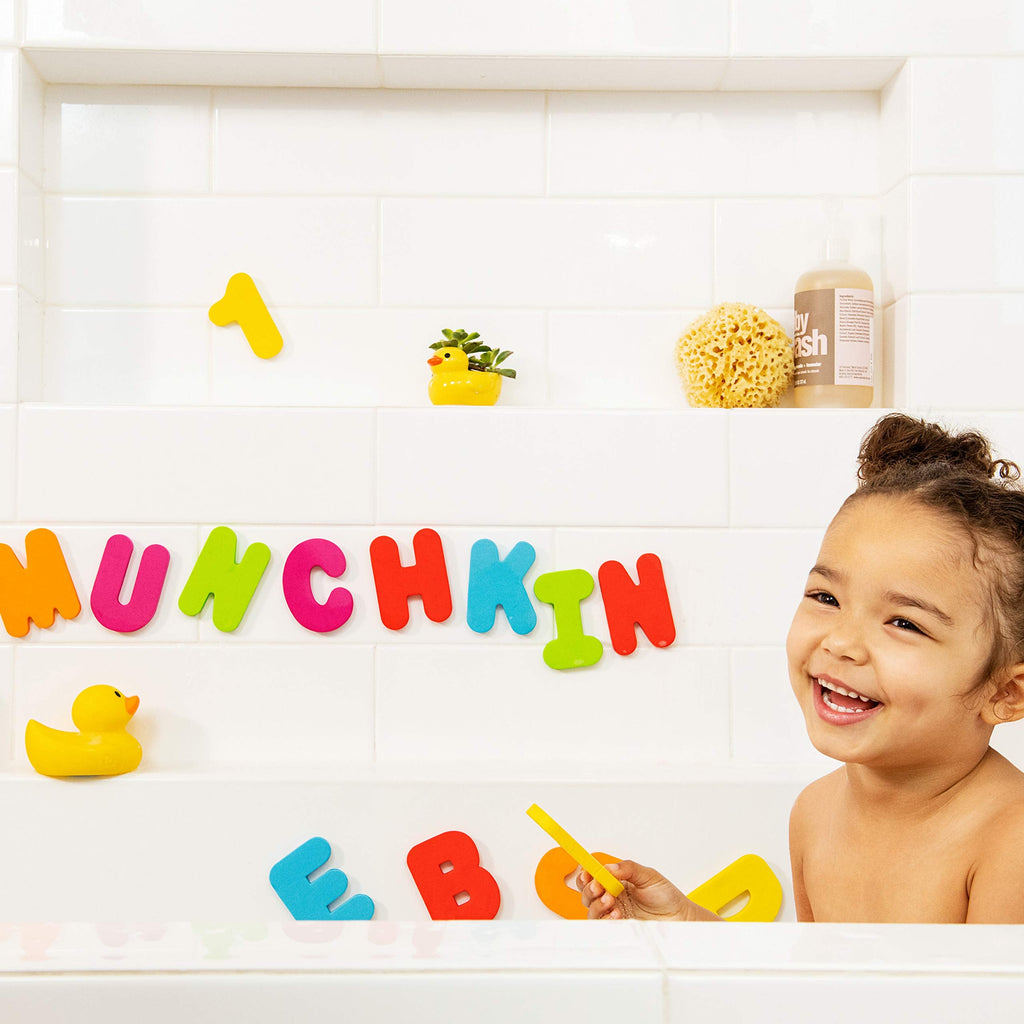 Munchkin® Learn™ Bath Letters and Numbers 36pc Toddler Bath Toy (Pack of 12)