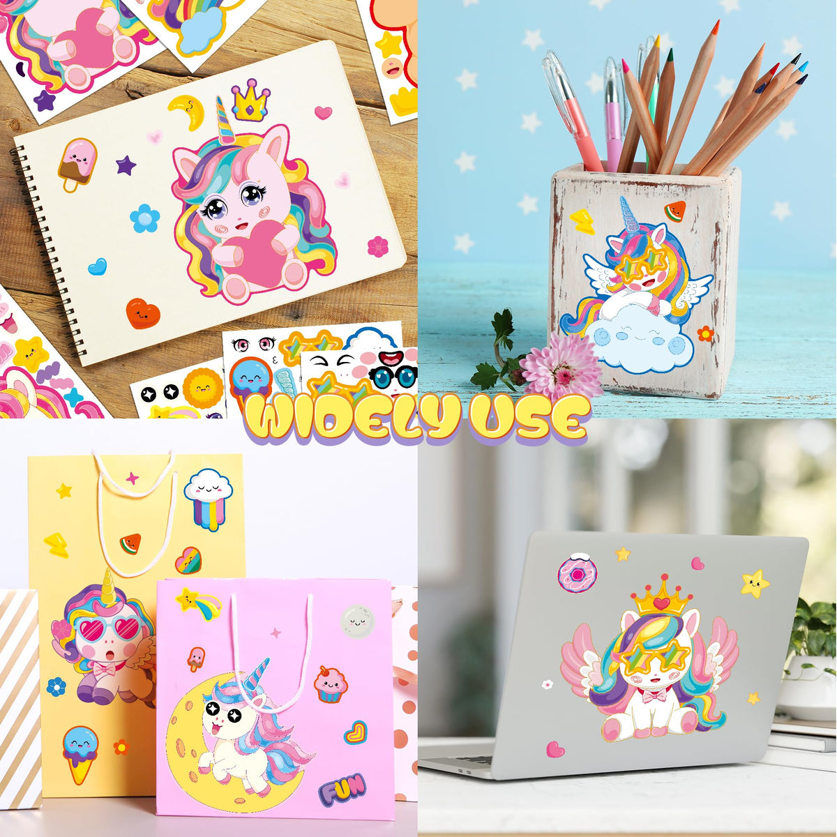 Stickers for Kids Toddler Party Favors Crafts - 48 Sheets