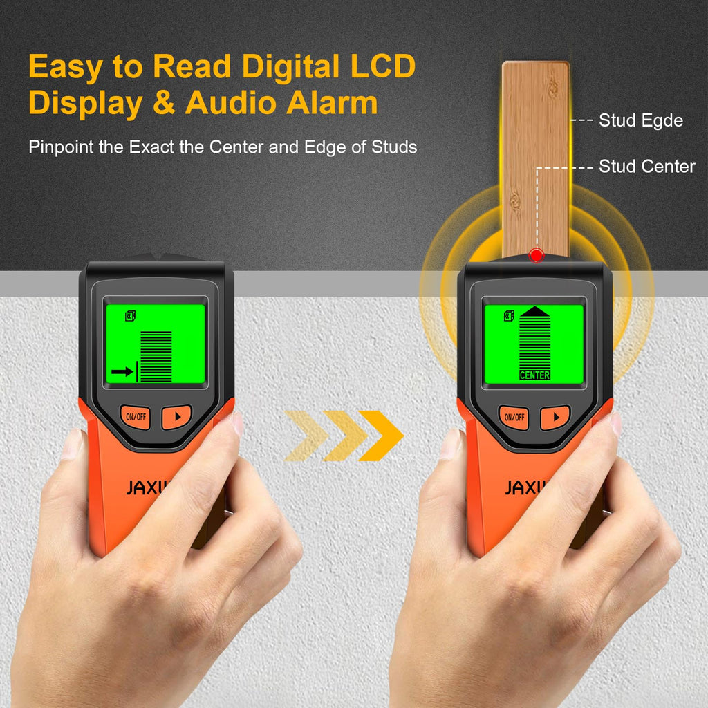 Stud Finder, Upgranded Wood and Metal Stud Detector, Live Wire Detection