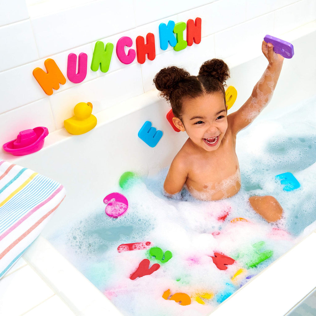 Munchkin® Learn™ Bath Letters and Numbers 36pc Toddler Bath Toy (Pack of 12)